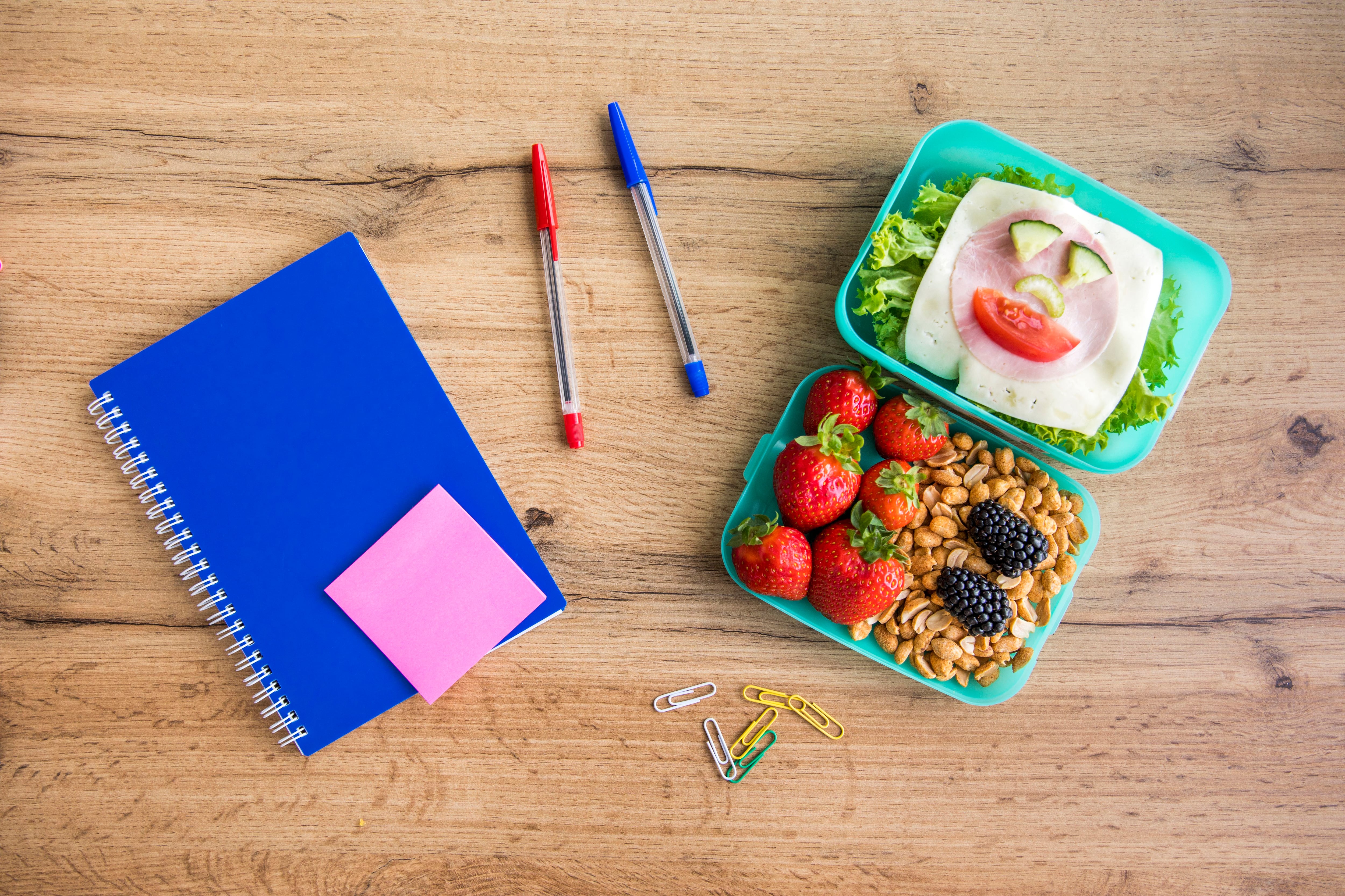 Loncheras saludables para el nuevo año escolar