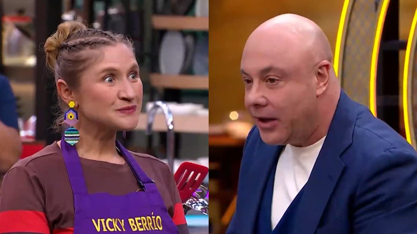 Jorge Rausch complació a Vicky Berrío con cachete en MasterChef Colombia –  Publimetro Colombia