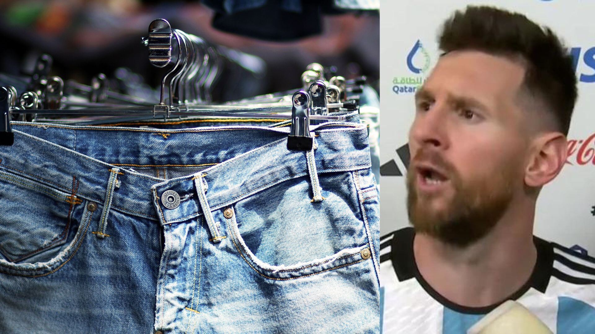En Colombia venden los pantalones con el Qué mirás de Messi