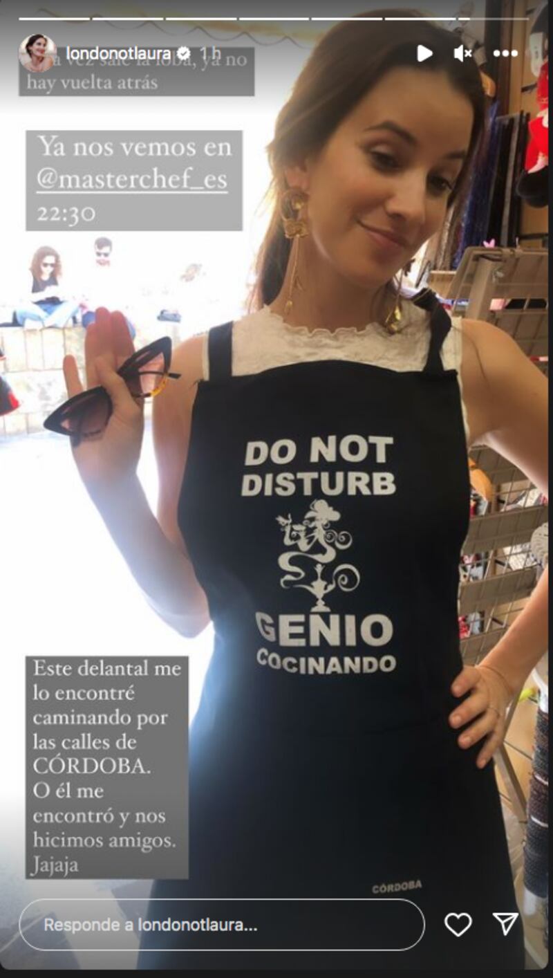 Laura Londoño Masterchef Celebrity españa.