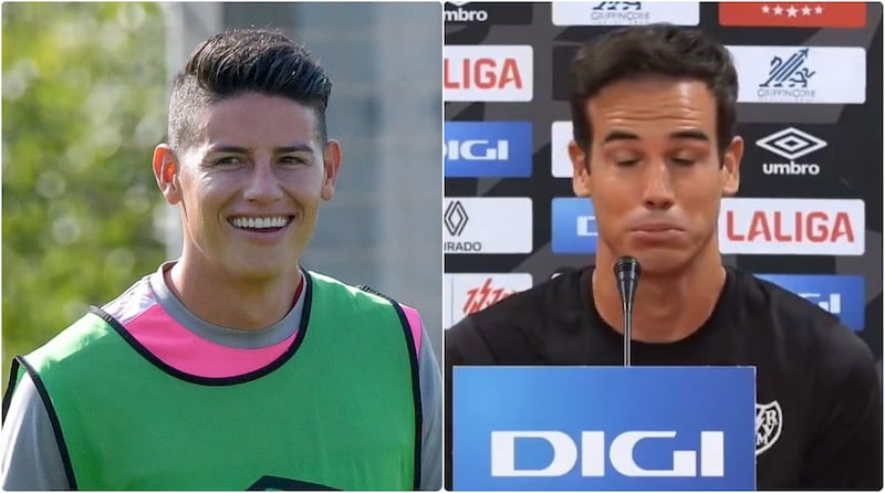 DT de James Rodríguez respondió al tema de insultos de colombianos por no alinearlo