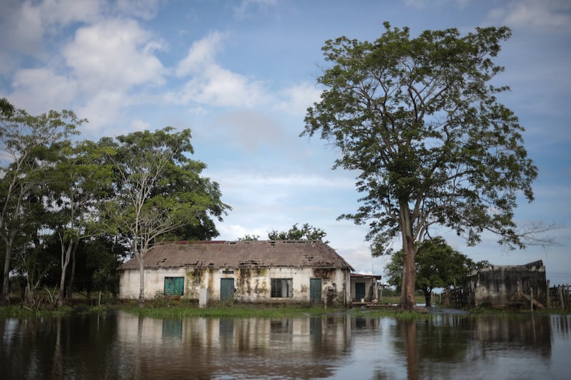 Ciénaga de Ayapel, en Córdoba, zona que hace parte del sistema hídrico de La Mojana, al norte de Colombia.