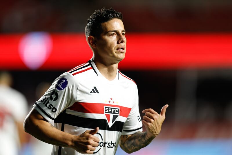 James Rodríguez no se escondió tras fallar el penal decisivo de Sao Paulo