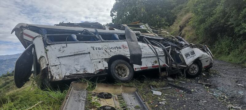 Accidente de ruta escolar en Boyacá