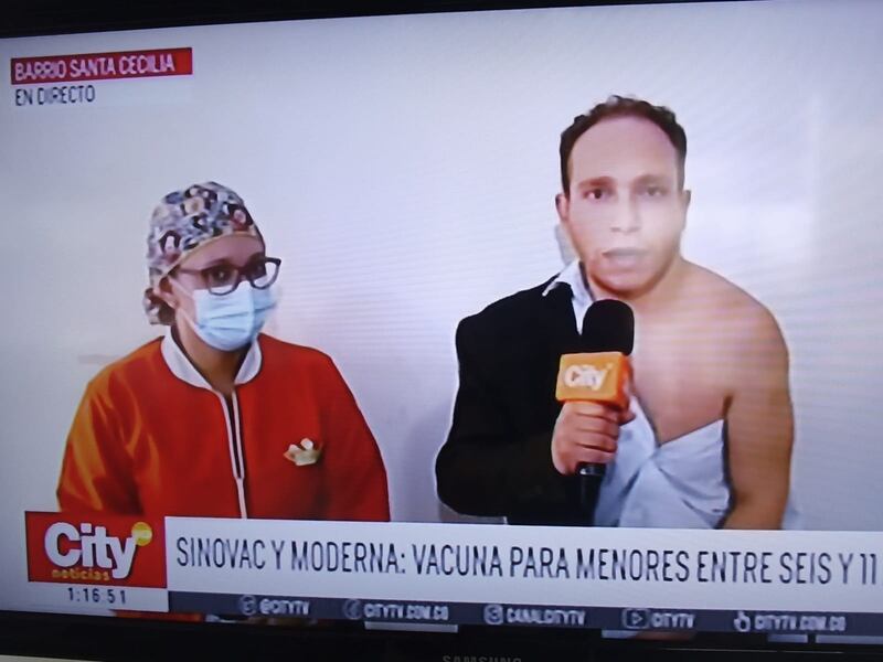 Reportero CityTV - Vacunación Covid 19