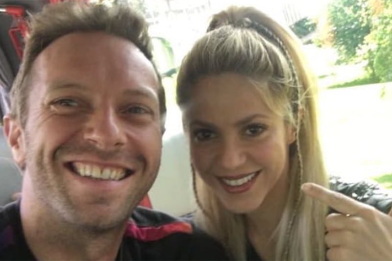 Shakira aseguró que Chris Martin la apoyó mucho en su sufrimiento.