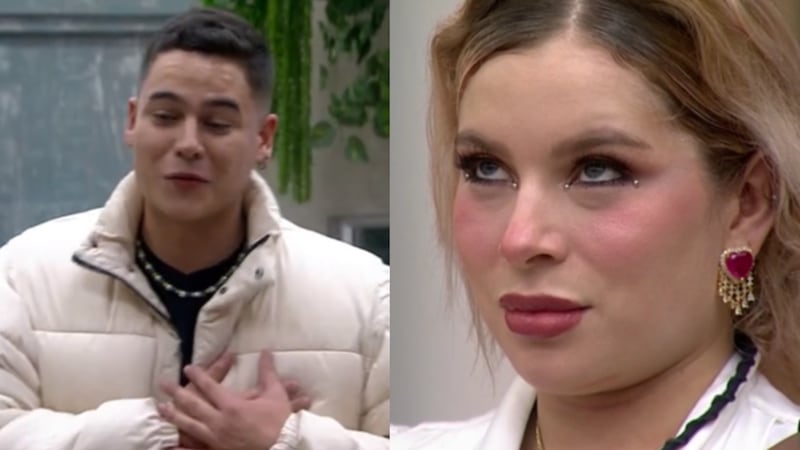 Miguel Bueno volvió a ‘La Casa de los Famosos’ y le declaró su amor a Ornella Sierra; le dio un beso