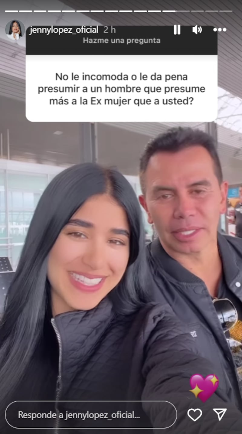 Jenny López, novia de Jhonny Rivera, reveló cómo es su relación con las exparejas del pereirano