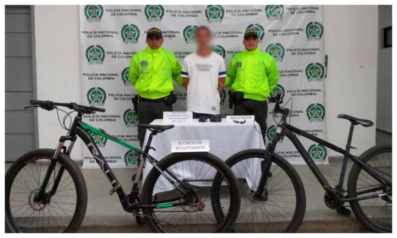 Cayo ladrón que se hacia pasar por cojo y robaba bicicletas: “desarmaba candados con una agilidad impresionante” (Policía Nacional de Antioquia)