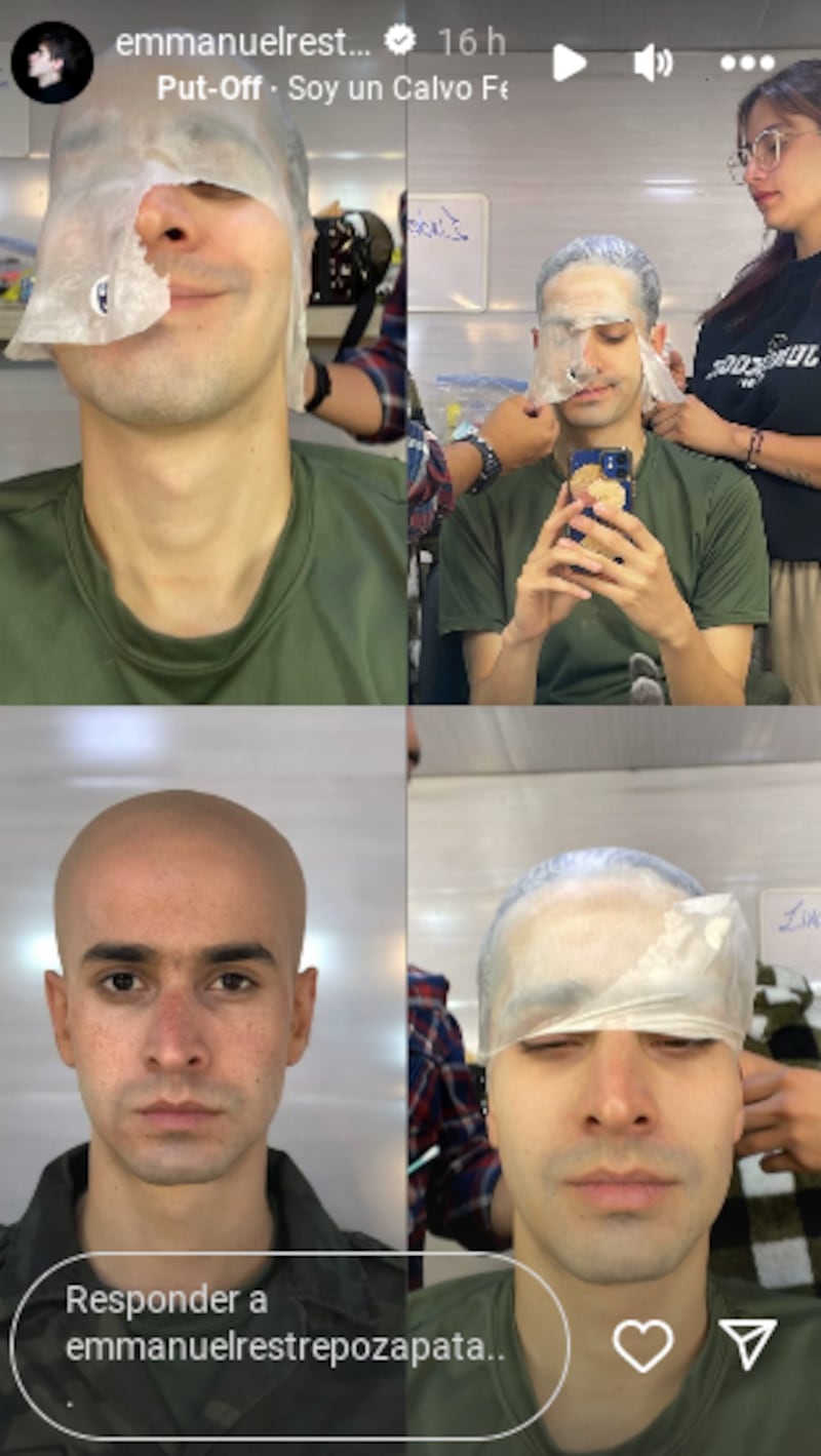 Transformación de Emmanuel Restrepo en Rigo