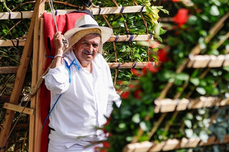 Así se vivió el desfile de Silleteros en la Feria de las Flores.