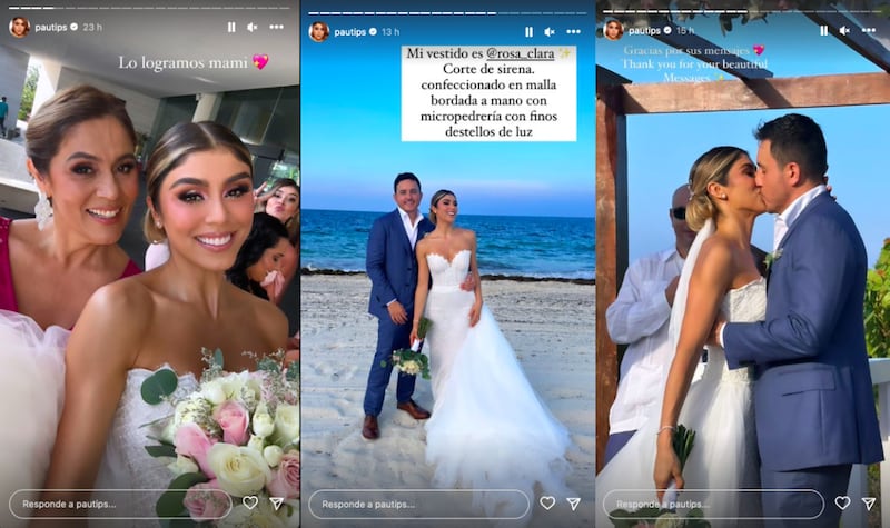 Pautips compartió los primeros detalles de su boda en México.