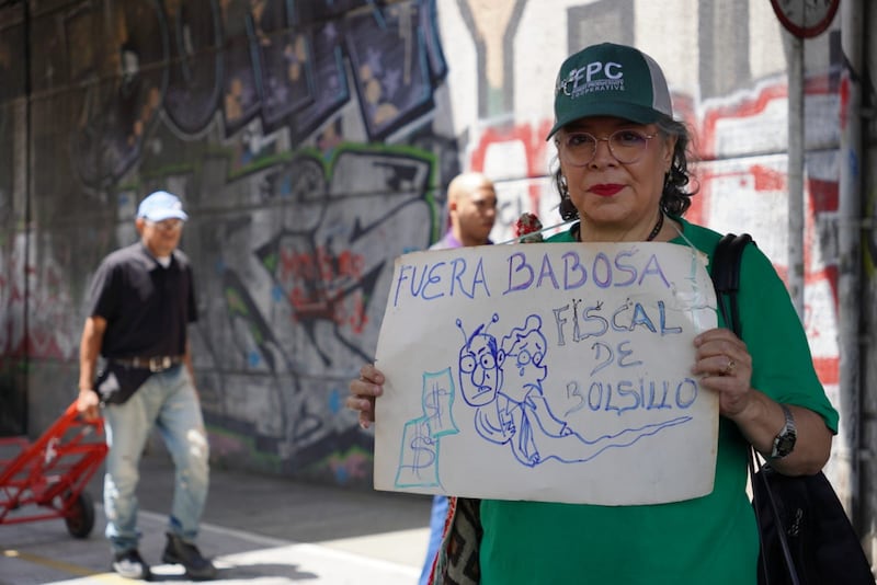 Marcha en favor de Petro en Medellín