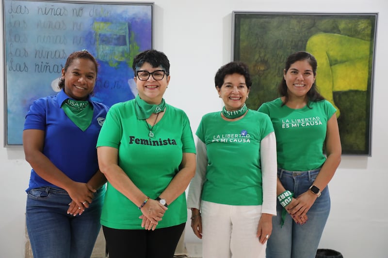 Mujeres de Cedesocial, integrante de Causa Justa en Barranquilla.