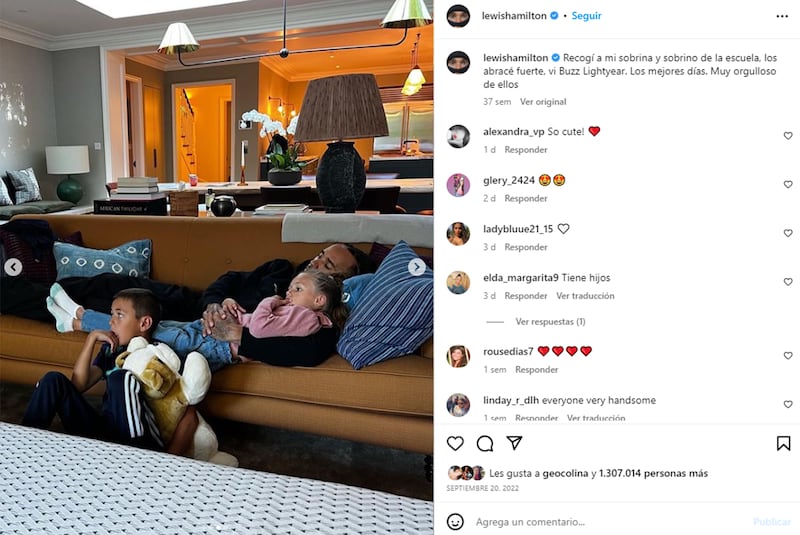 Guapo, millonario y soltero, pero Lewis Hamilton ¿tiene hijos?: ese es la gran misterio de su vida.