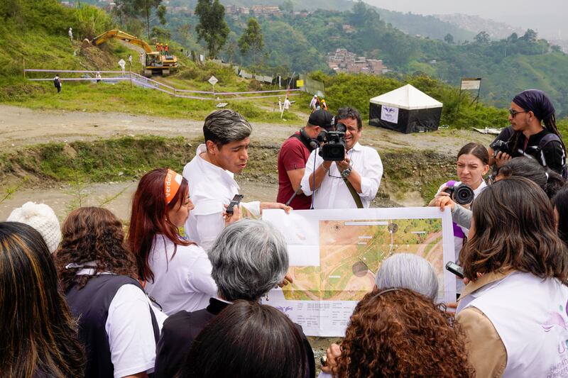 Búsqueda de desaparecidos en la Escombrera de la comuna 13 en Medellín