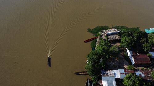 Ciénaga de Ayapel, en Córdoba, zona que hace parte del sistema hídrico de La Mojana, al norte de Colombia.