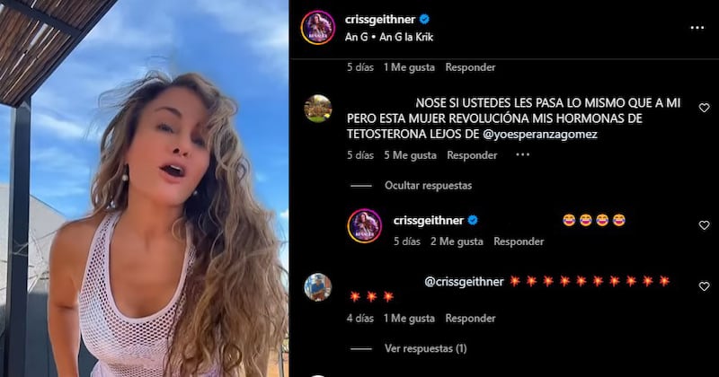 De nuevo con un audio viral la actriz y cantante Aura Cristina Geithner ha hecho una publicación que subió la temperatura.