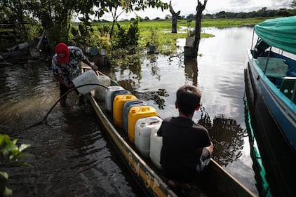 Ciénaga de Ayapel, en Córdoba, zona que hace parte del sistema hídrico de La Mojana, al norte de Colombia.