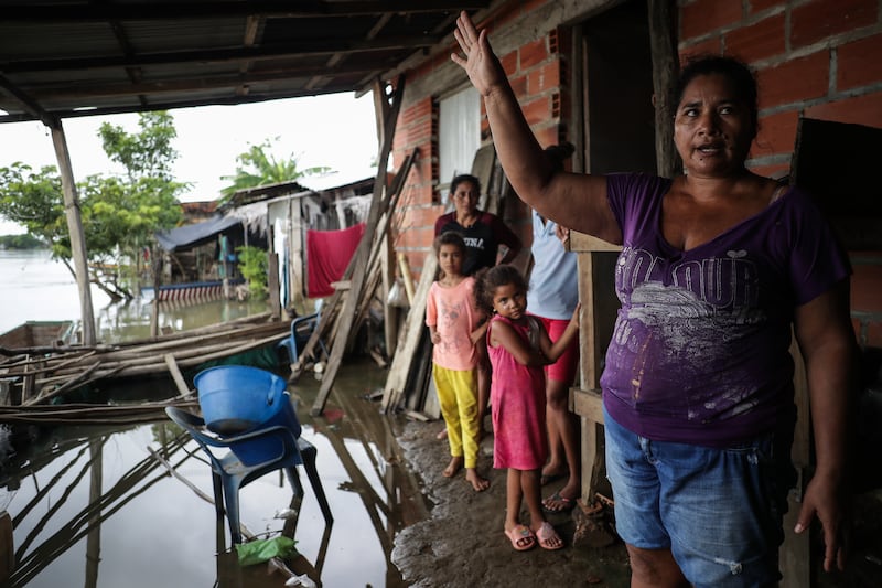 Ciénaga de Ayapel, en Córdoba, zona que hace parte del sistema hídrico de La Mojana, al norte de Colombia.