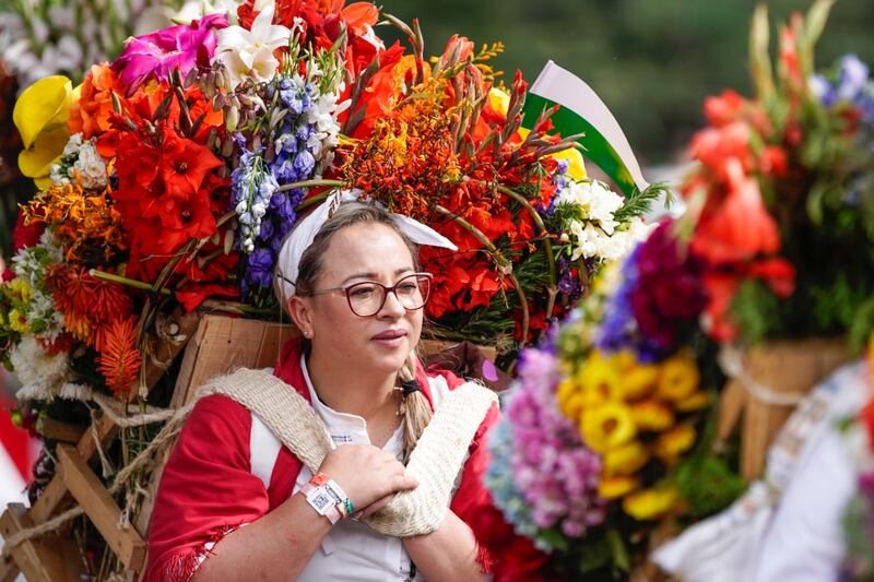 Así se vivió el desfile de Silleteros en la Feria de las Flores.