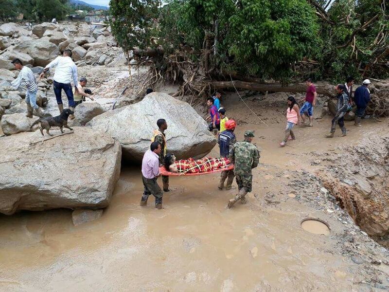 Avalanchas en Mocoa