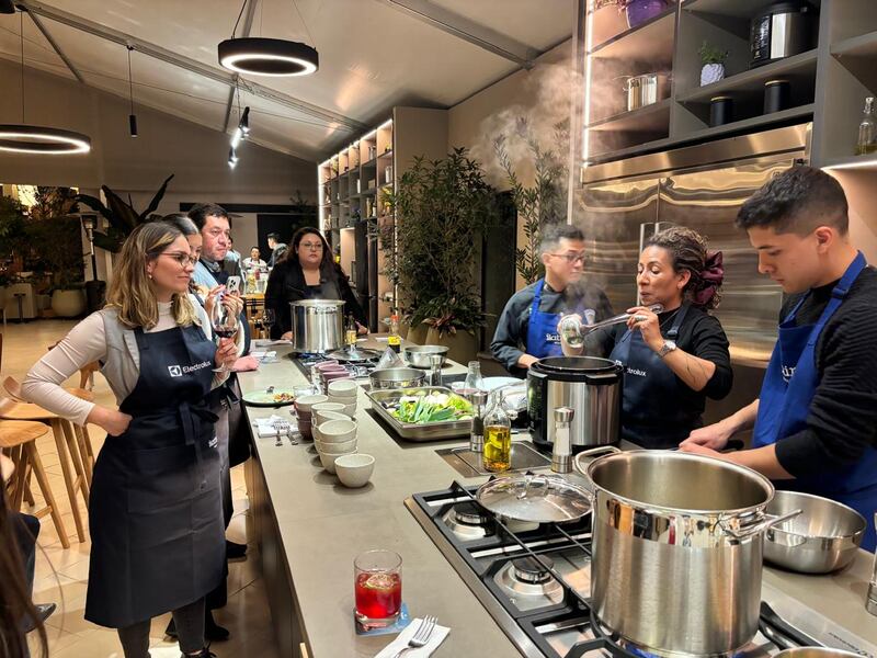 Clase de cocina el 'i Latina' restaurante de Carpentier