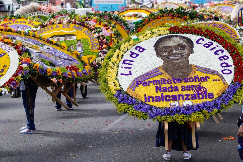 Así se vivió el desfile de Silleteros en la Feria de las Flores.