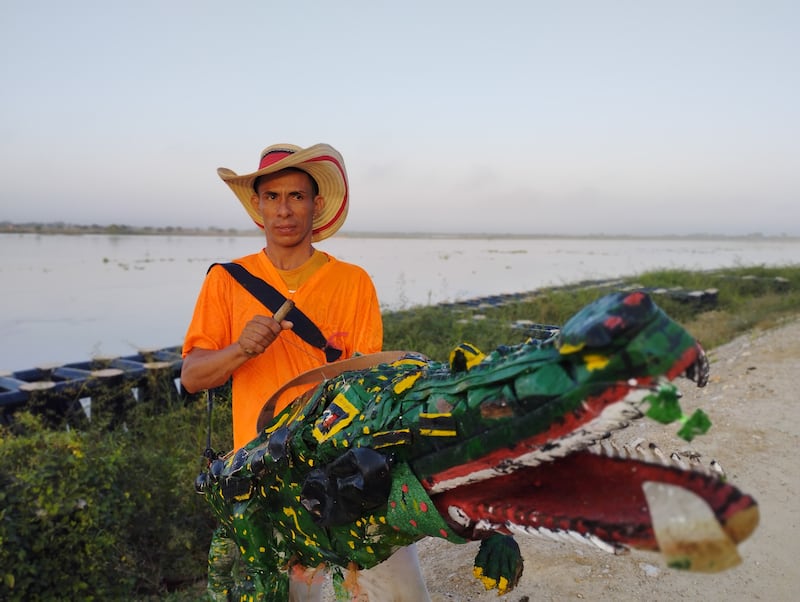 Foto de las Fiestas del Caimán en Guáimaro, Magdalena.