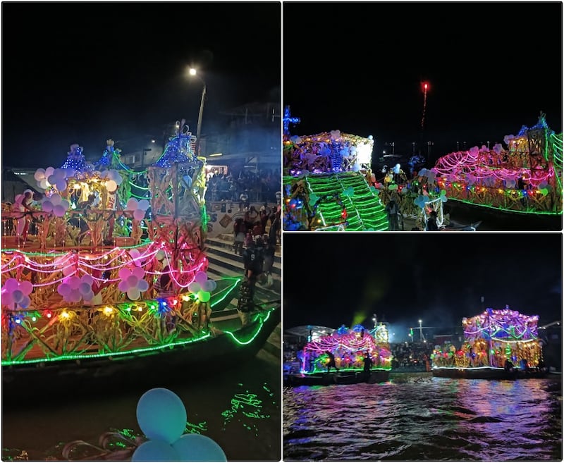 Balsadas, el festejo de velitas en Guapi, Cauca