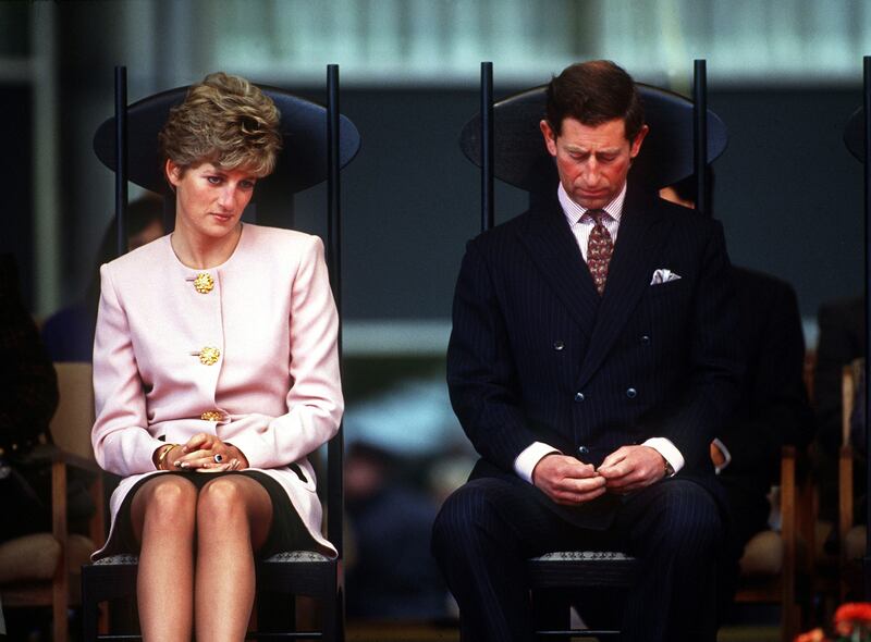 Lady Diana y Carlos nunca tuvieron una relación armónica