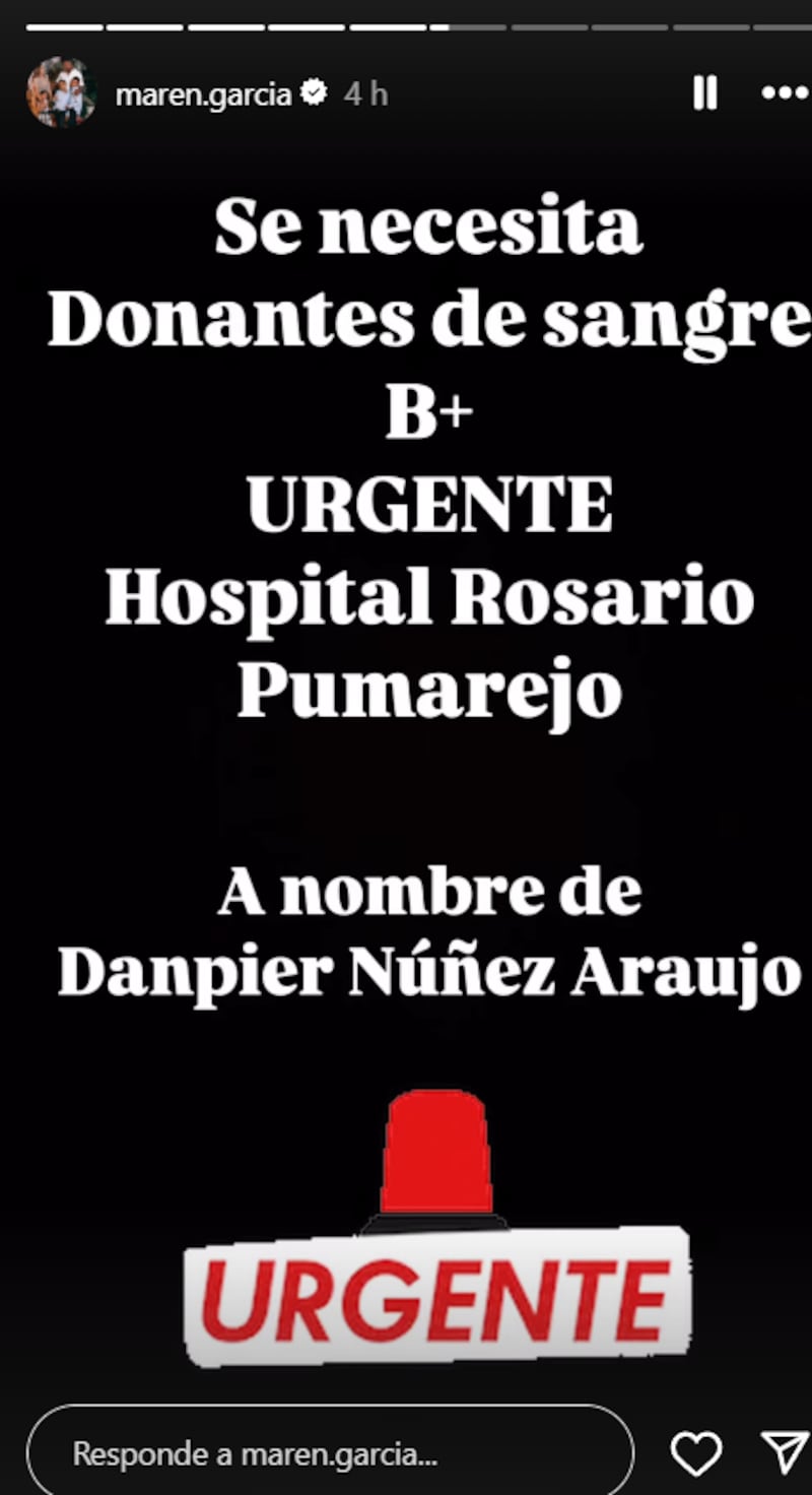 Esposa de Omar Geles preocupó a fans al pedir urgente donación en Valledupar