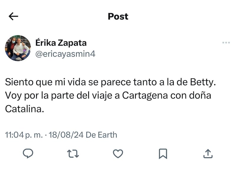 Erika Zapata Caracol.