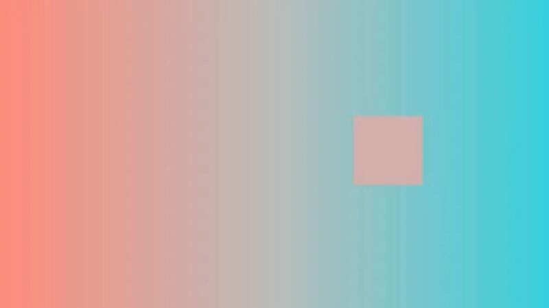 ¿Cuál será el verdadero color del cuadrado del centro?