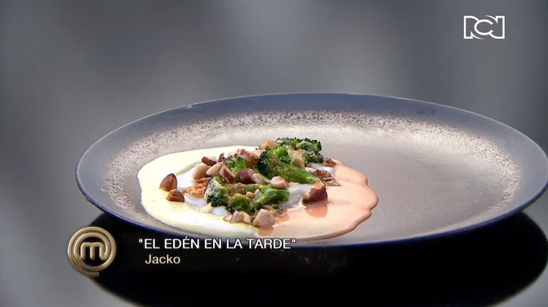 El cuarto pin de inmundidad recayó sobre Jacko tras una preparación que dejó un mal sabor en el atril de ‘MasterChef Celebrity Colombia’