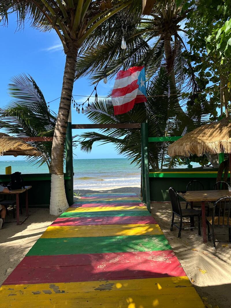 Vista desde restaurante Villa Pesquera: Herrera. Loíza, Puerto Rico