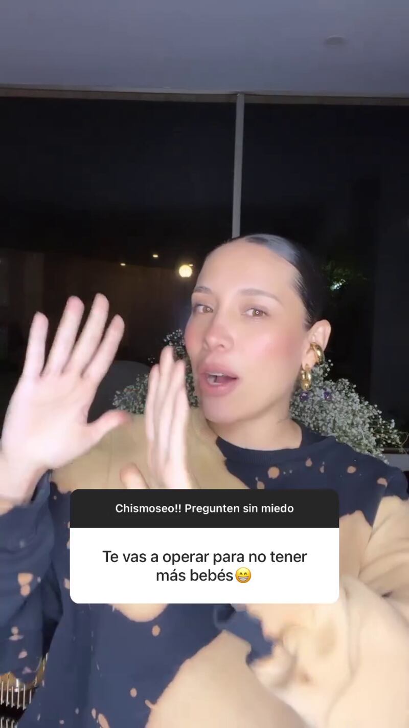 Luisa Fernanda W responde si expandirá su familia