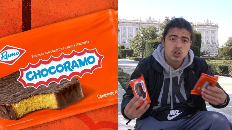 Youtuber encontró en España un producto muy similar al Chocoramo.