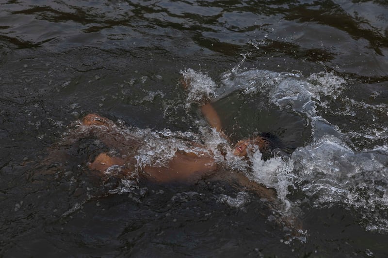 En las comunidades del Alto Baudó el río es vital para las acciones más cotidianas.