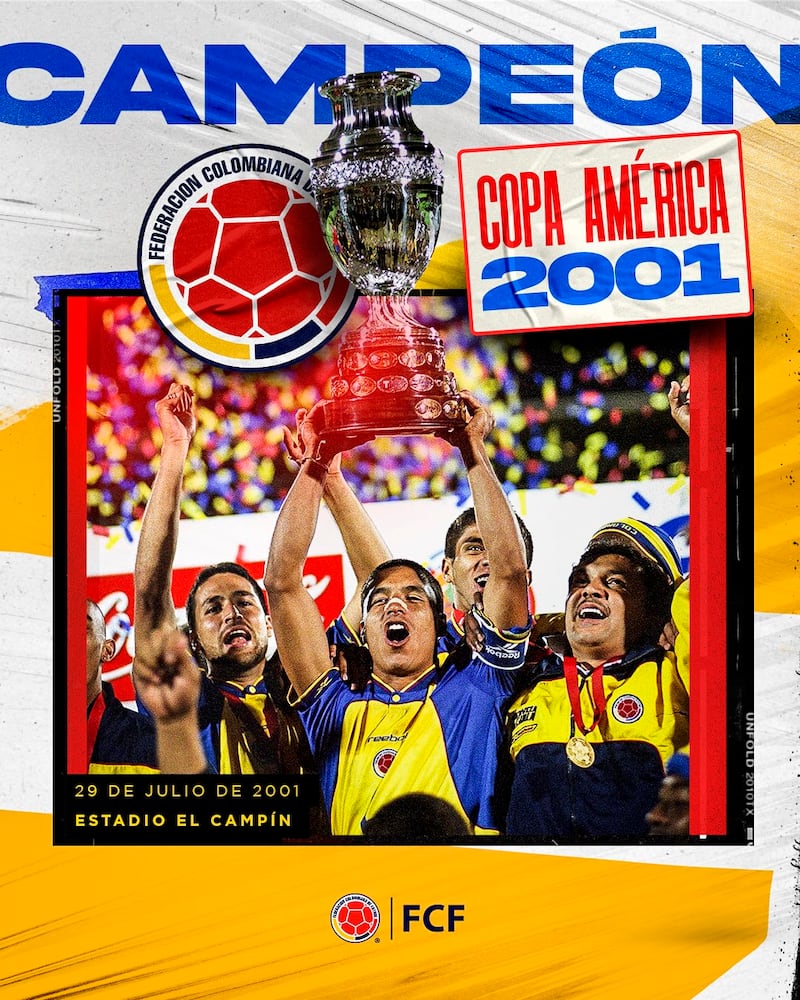 Selección Colombia - Copa América 2001