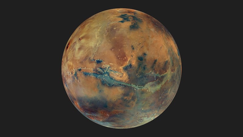 Marte Por Mars Express (ESA)