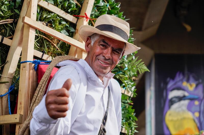 Así se vivió el desfile de Silleteros en la Feria de las Flores.