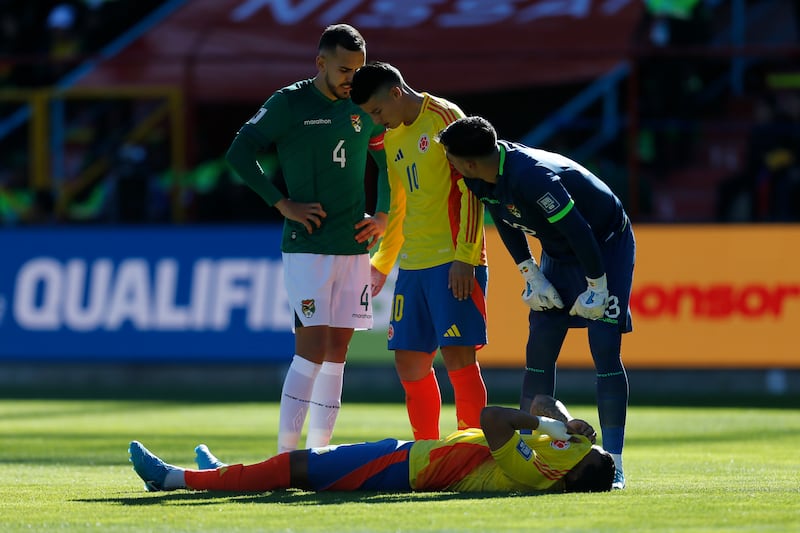 Roger Martínez fue desconvocado de la Selección Colombia tras conocerse la gravedad de su lesión