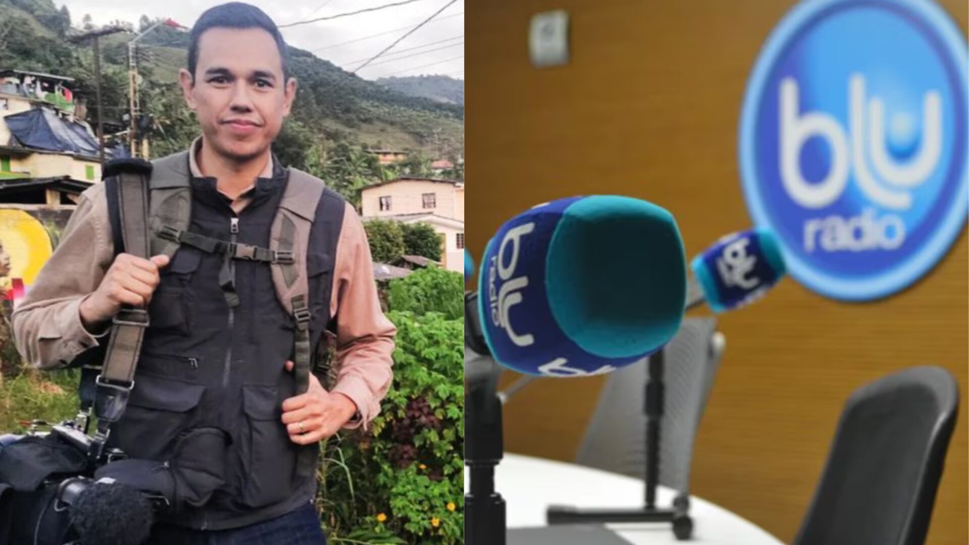 Diego Guauque de Caracol le dio aliento a colega de Blu Radio que pasa por dura enfermedad