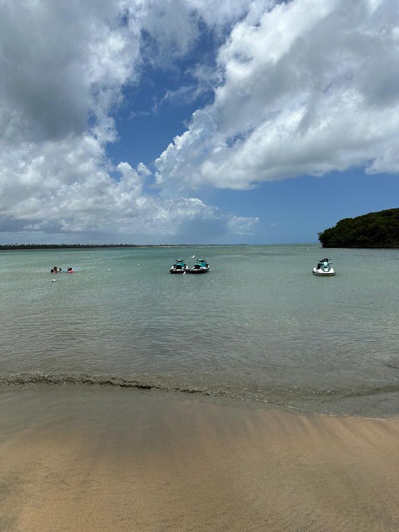 Playas que se pueden visitar camino a Loíza, Puerto Rico.