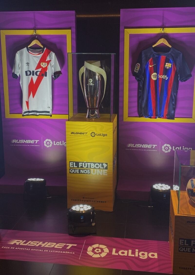 Lanzamiento alianza de Rushbet y La Liga