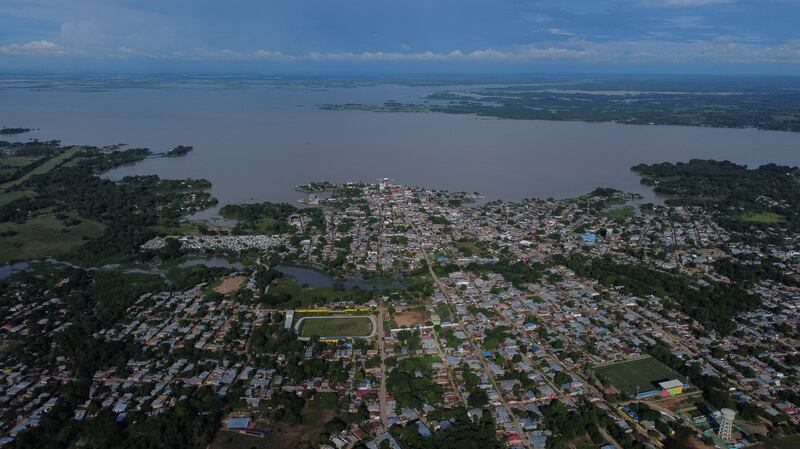 Ciénaga de Ayapel, en Córdoba, zona que hace parte del sistema hídrico de La Mojana, al norte de Colombia.