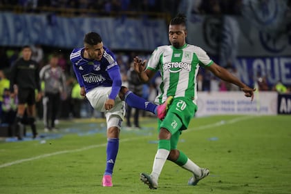 Millonarios VS Atlético Nacional por la final de la Liga Betplay I 2023 en el estadio El Campín de Bogotá