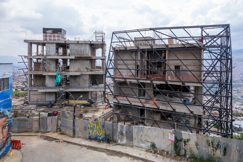 Elefante blanco en Medellín