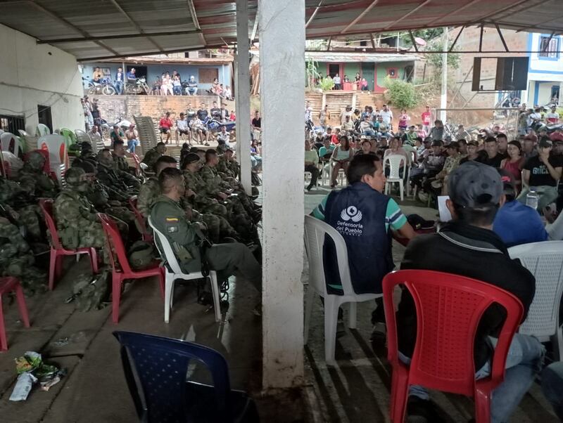 Soldados retenidos en el Cauca 11 de mayo de 2023